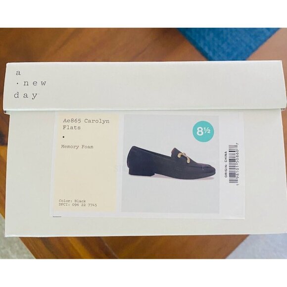 A New Day Women's Carolyn Loafers Memory Foam Black Size 8.5 - Picture 5 of 5